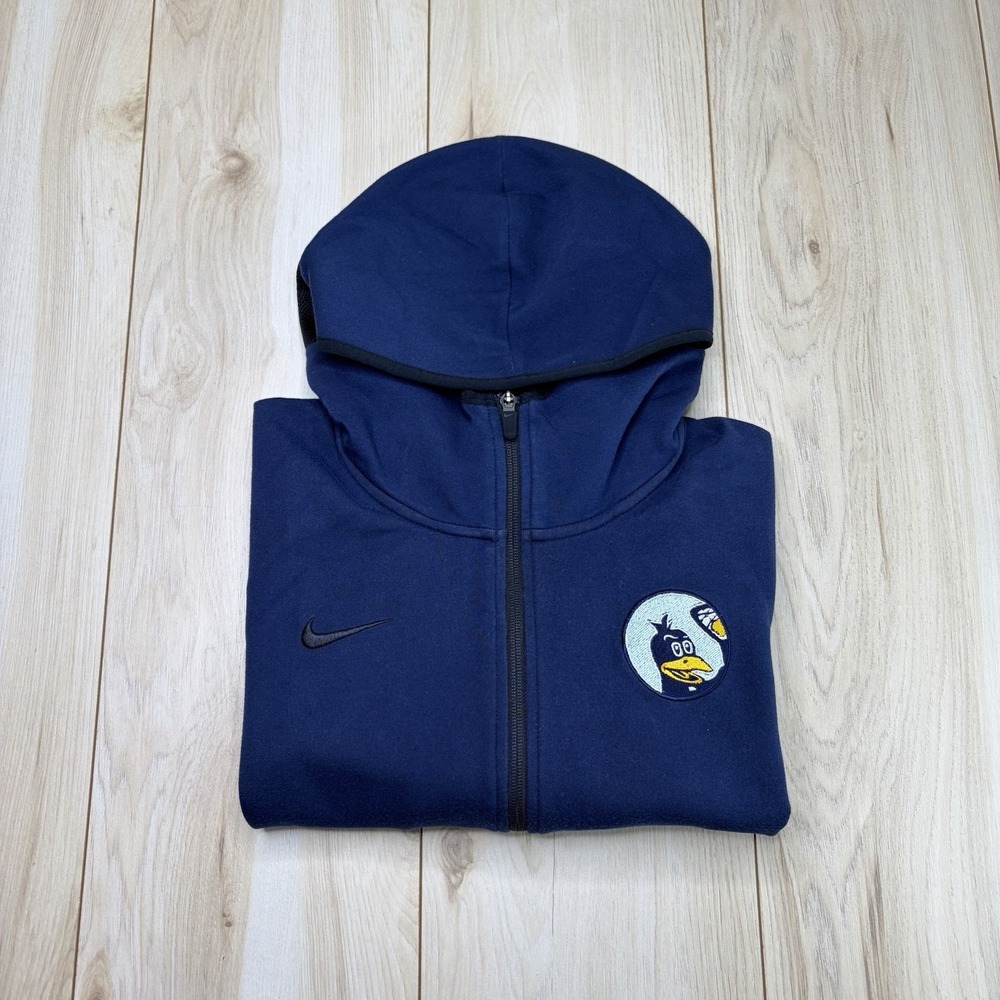 Creighton University Bluejays Nike Showtime Performance Full Zip Hoodie Large